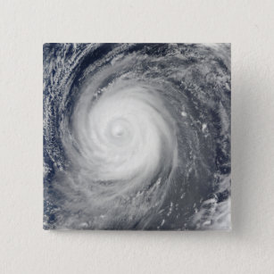Typhoon Choi-wan south of Japan, Pacific Ocean 15 Cm Square Badge