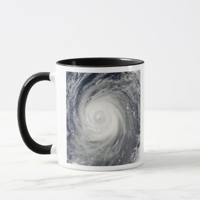 Typhoon Choi-wan south of Japan, Pacific Ocean Mug (Left)
