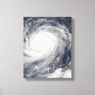 Typhoon Choi-wan west of the Mariana Islands Canvas Print