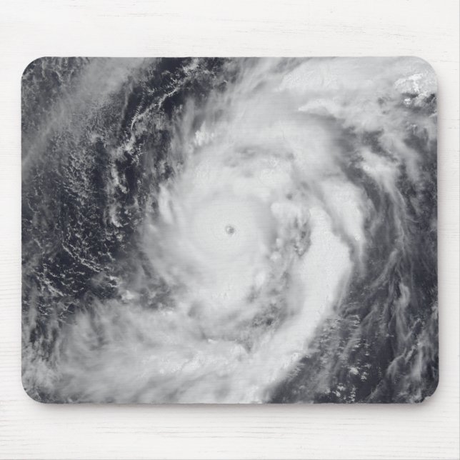 Typhoon Damrey in the western Pacific Ocean Mouse Mat (Front)