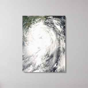 Typhoon Fung-wong Canvas Print