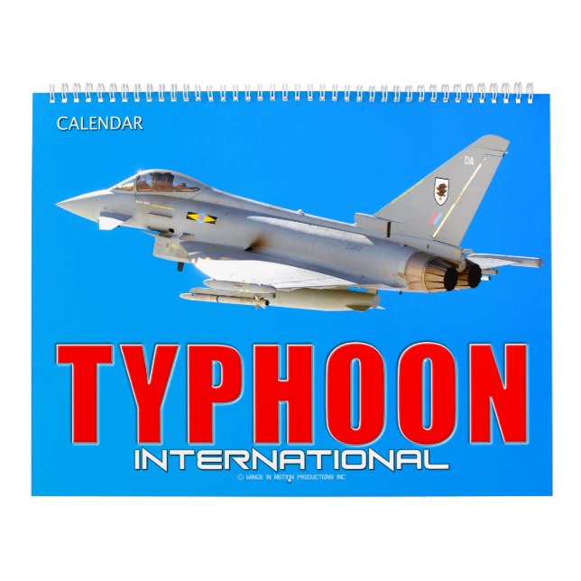 TYPHOON INTERNATIONAL CALENDAR (Cover)