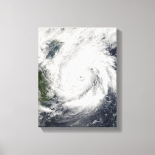 Typhoon Kai-Tak Canvas Print