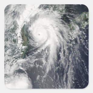 Typhoon Kompasu Square Sticker