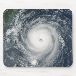 Typhoon Longwang approaching Taiwan Mouse Mat