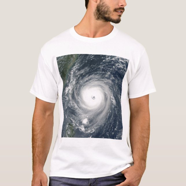 Typhoon Longwang  approaching Taiwan T-Shirt (Front)