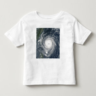 Typhoon Longwang approaching Taiwan Toddler T-Shirt