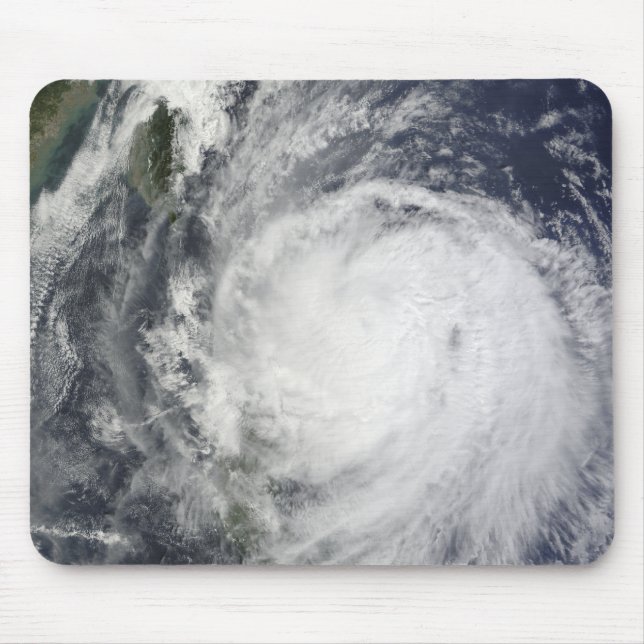 Typhoon Lupit off the Philippines Mouse Mat (Front)