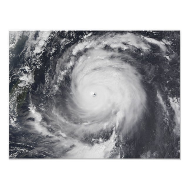 Typhoon Maemi in the Western Pacific Ocean Photo Print (Front)