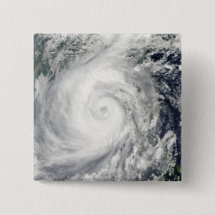 Typhoon Megi 2 15 Cm Square Badge