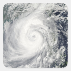 Typhoon Megi 2 Square Sticker