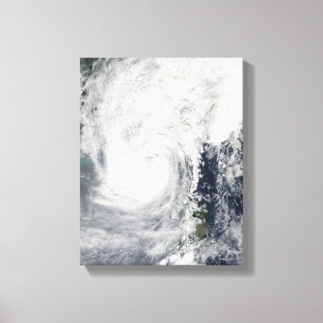 Typhoon Megi 3 Canvas Print (Front)