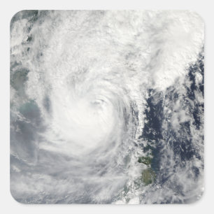 Typhoon Megi 3 Square Sticker