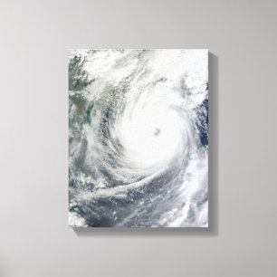 Typhoon Megi 4 Canvas Print