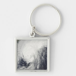 Typhoon Melor approaching Japan Key Ring
