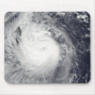 Typhoon Mirinae heading west Mouse Mat