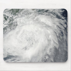 Typhoon Morakot over China Mouse Mat