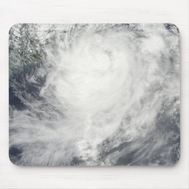 Typhoon Morakot over Taiwan Mouse Mat (Front)