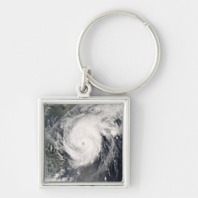 Typhoon Neoguri approaching China 2 Key Ring (Front)