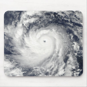 Typhoon Nida in the Pacific Ocean Mouse Mat