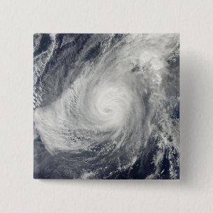 Typhoon Nida south-southwest of Iwo Jima 15 Cm Square Badge