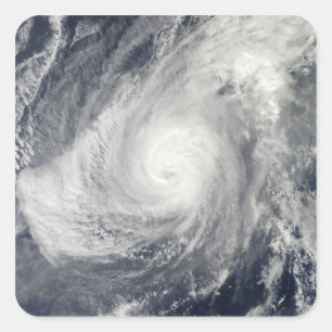 Typhoon Nida south-southwest of Iwo Jima Square Sticker