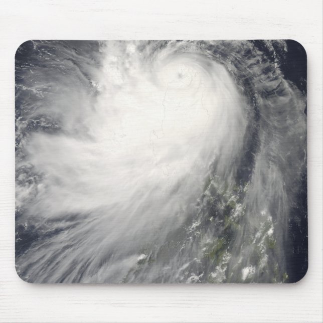 Typhoon Nuri over the Philippine Islands Mouse Mat (Front)