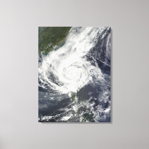 Typhoon Parma Canvas Print