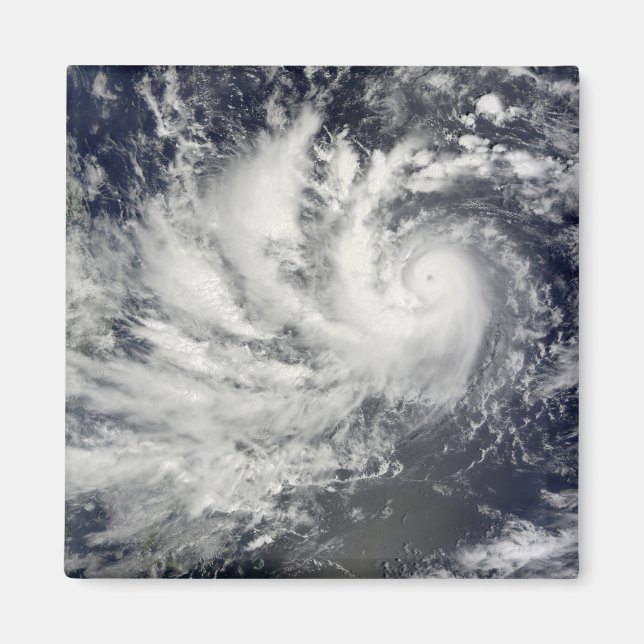 Typhoon Parma heading westward Magnet (Front)