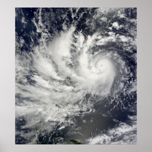 Typhoon Parma heading westward Poster (Front)