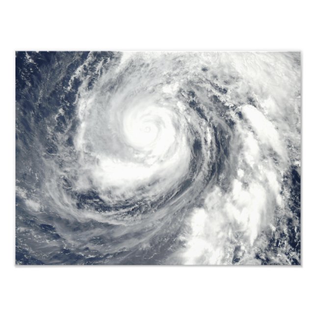 Typhoon Phanfone 2 Photo Print (Front)