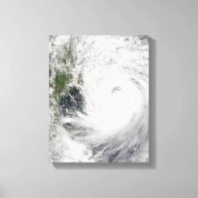 Typhoon Prapiroon Canvas Print (Front)