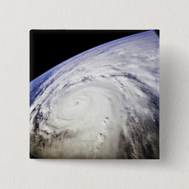 Typhoon Saomai 15 Cm Square Badge (Front)