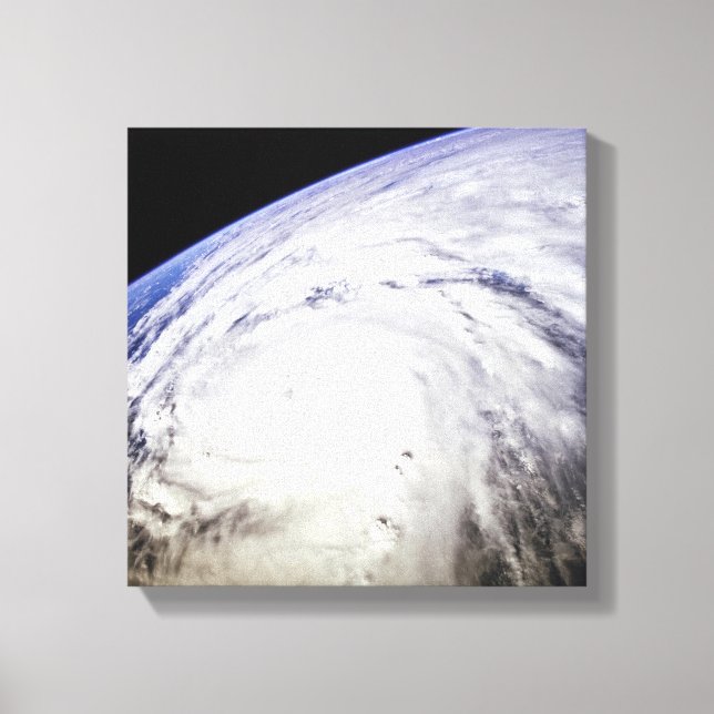 Typhoon Saomai Canvas Print (Front)
