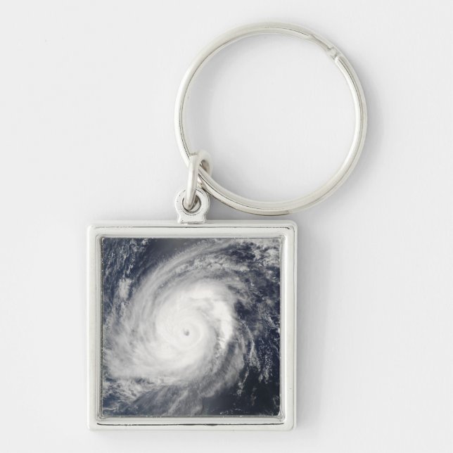 Typhoon Sudal south of Japan 2 Key Ring (Front)