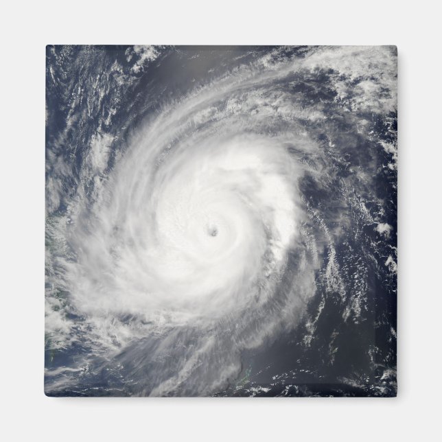 Typhoon Sudal south of Japan 2 Magnet (Front)