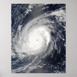 Typhoon Sudal south of Japan 2 Poster