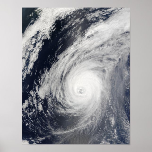Typhoon Sudal south of Japan 3 Poster (Front)