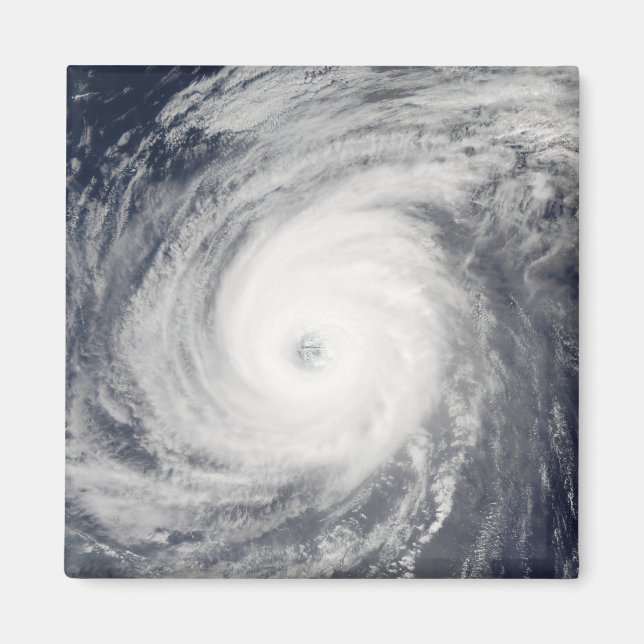 Typhoon Sudal south of Japan Magnet (Front)