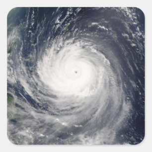 Typhoon Talim Square Sticker