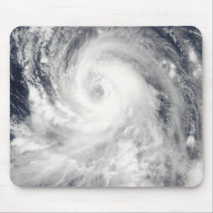Typhoon Tingting over the Northern Mariana Isla Mouse Mat