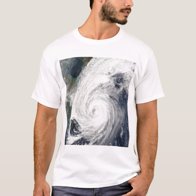 Typhoon Tokage south of Japan T-Shirt (Front)
