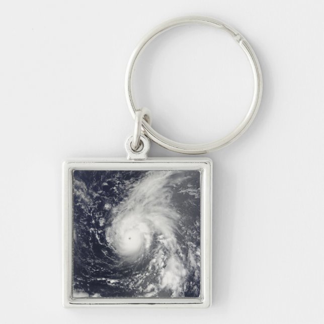 Typhoon Vamco in the Pacific Ocean Key Ring (Front)