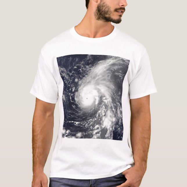 Typhoon Vamco in the Pacific Ocean T-Shirt (Front)