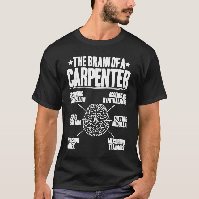 Typical Brain Carpenter T-Shirt (Front)