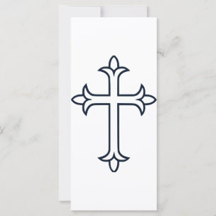 Typical Christian cross