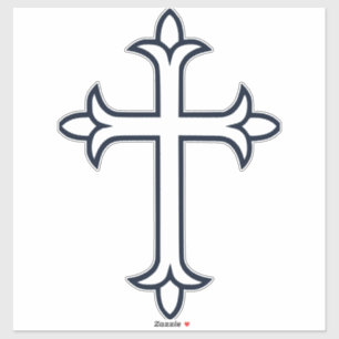 Typical Christian cross