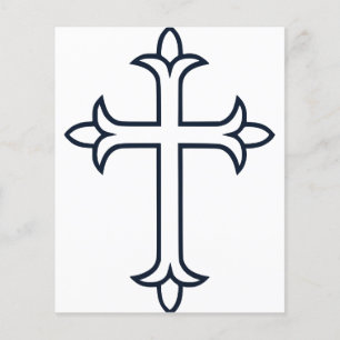 Typical Christian cross