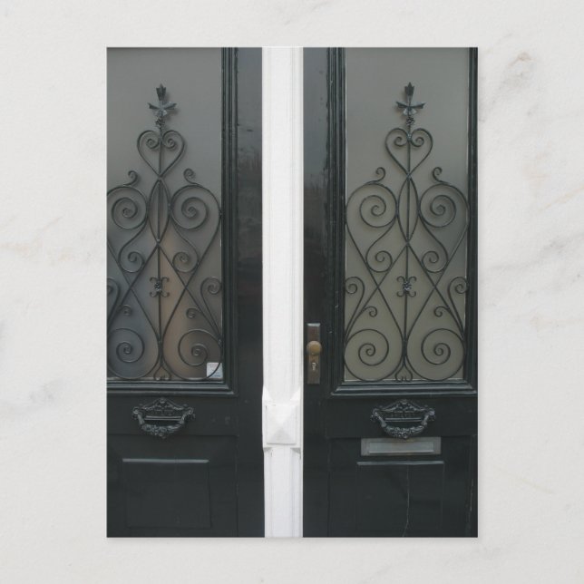 Typical Dutch Doors in Holland Photo Postcard (Front)