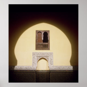 Typical Moroccan Window Poster